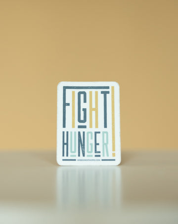 Fight Hunger Sticker