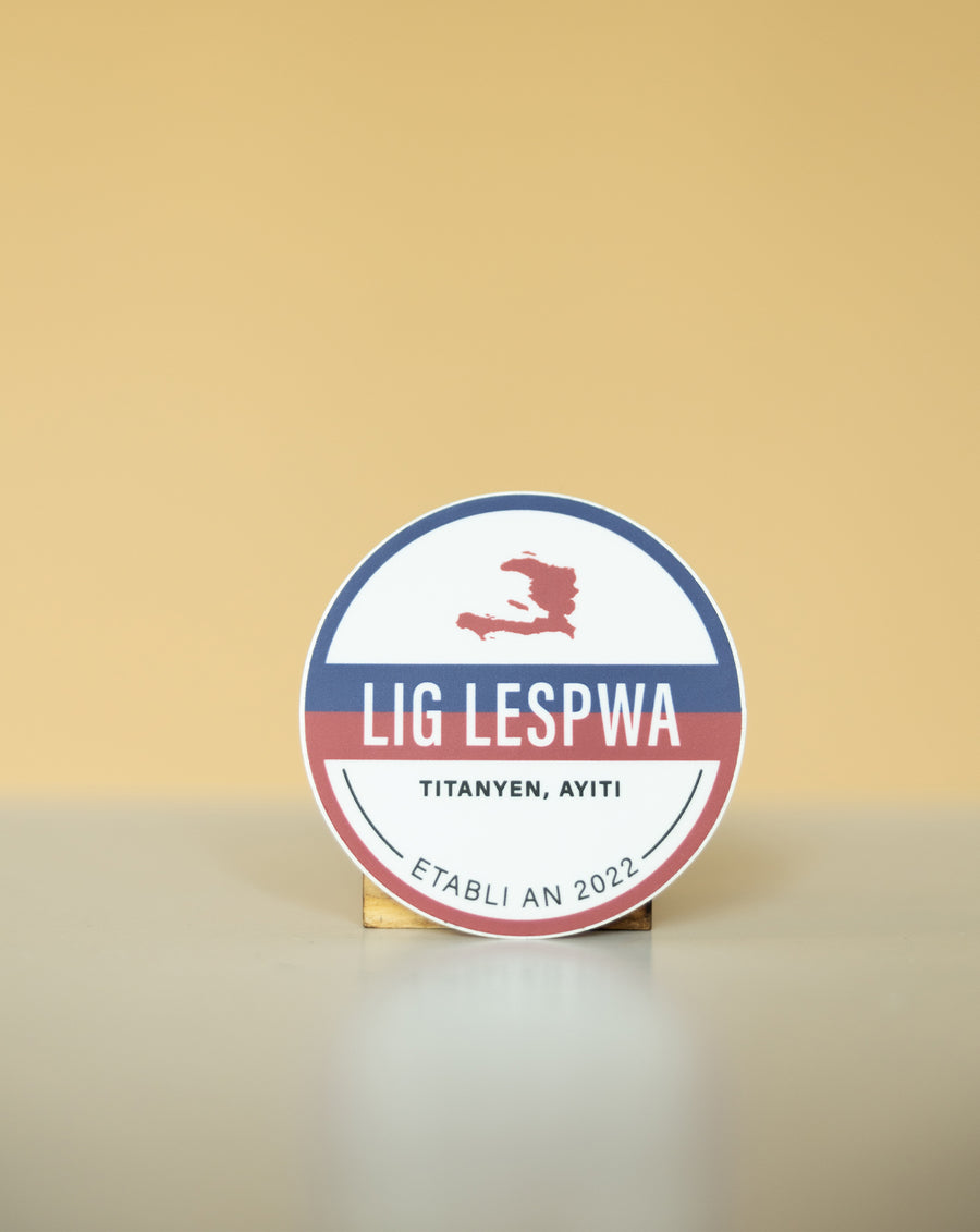 Lig Lespwa Sticker
