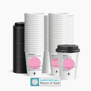 Scripture Coffee Cups – 25-Pack of Purposeful Sips