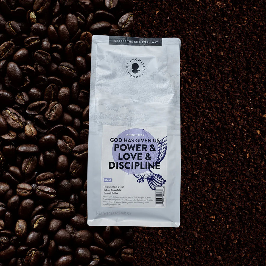 2 Timothy 1:7 Decaf – Bold, Peaceful Purpose (12oz)