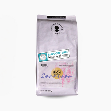 Ephesians 2:4&5 Espresso Roast – Whole Bean, Bold in Faith (5lb)