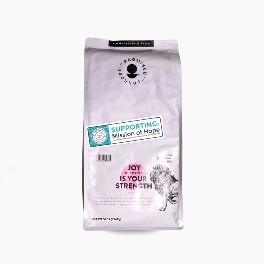 Nehemiah 8 Dark Roast – Strong Coffee, Strong Joy (5lb)