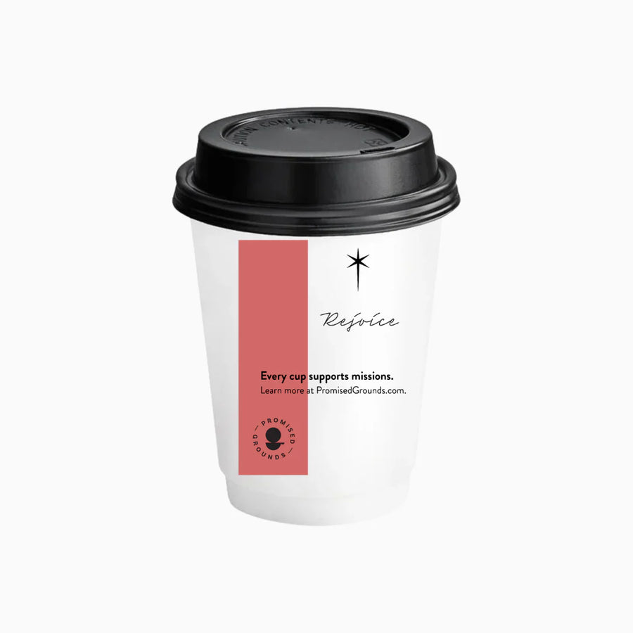 25 Christmas Scripture Coffee Cups & Lids 12oz