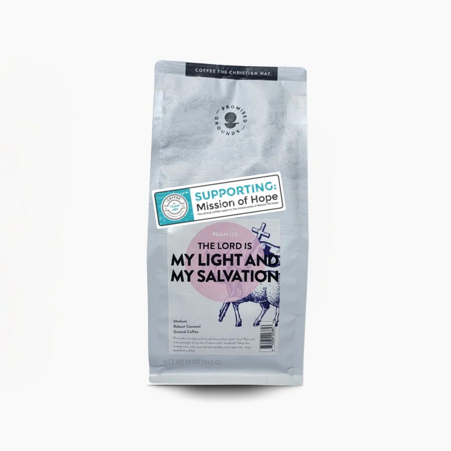 Psalm 27 Roast – Light. Bright. Bold in Faith. (12oz)