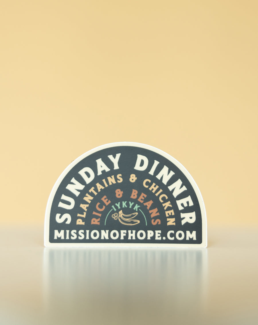 Sunday Dinner Sticker