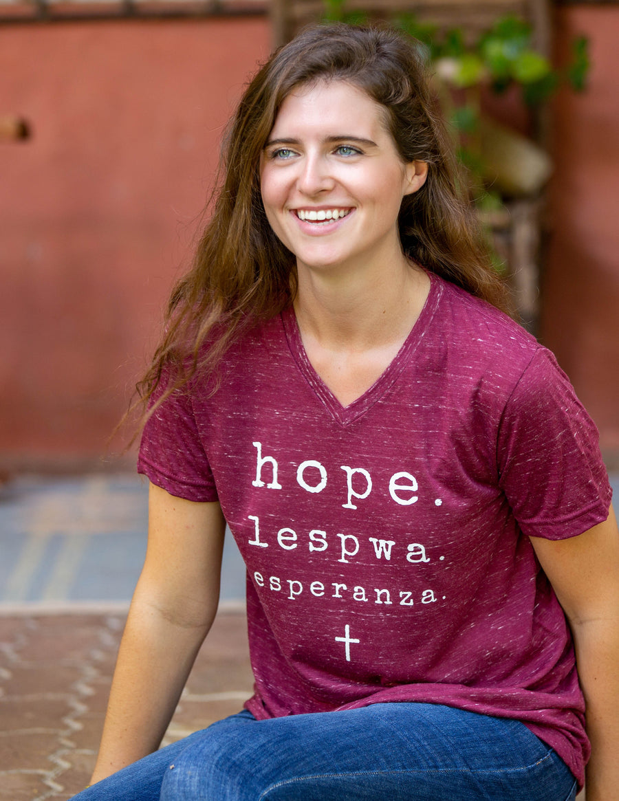 HOPE THREE LANGUAGES TEE